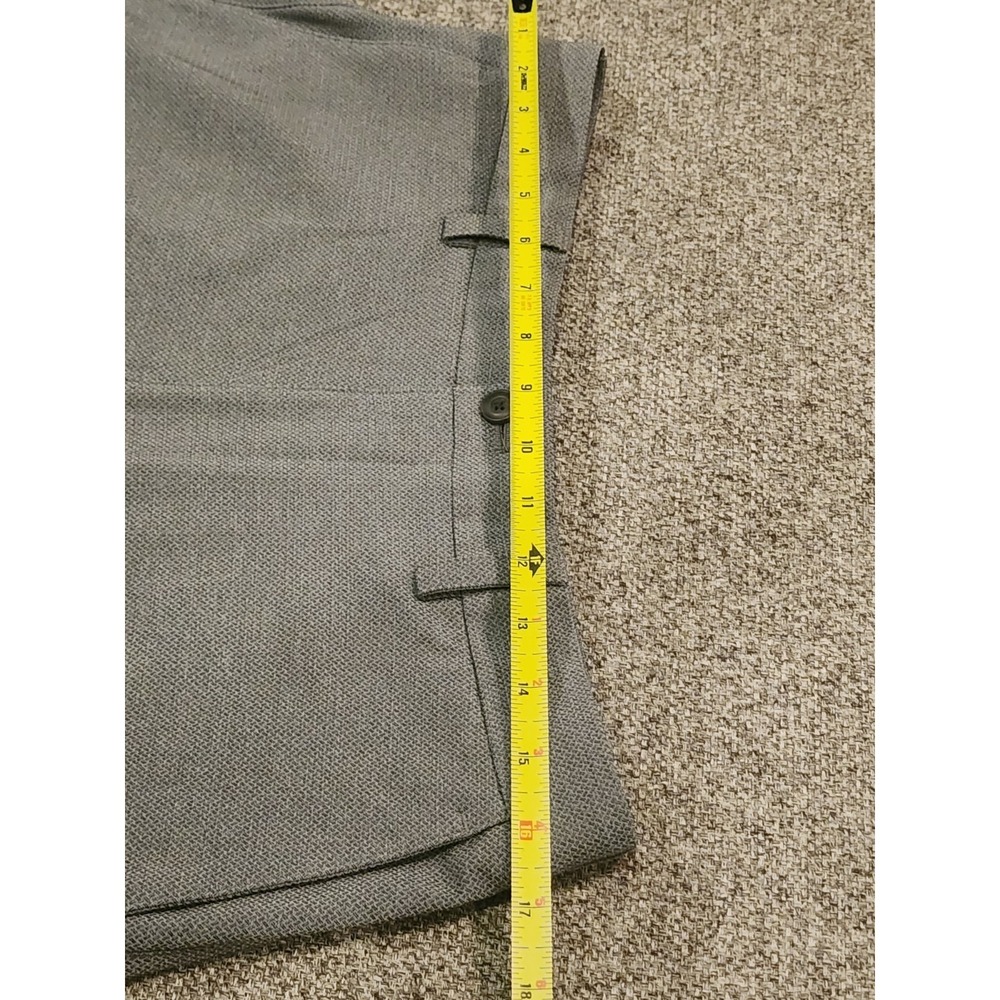 Roundtree & Yorke Men's Golf Shorts, Size 33, Inseam 9", Gray, Wrinkle Resistant - Picture 5 of 7